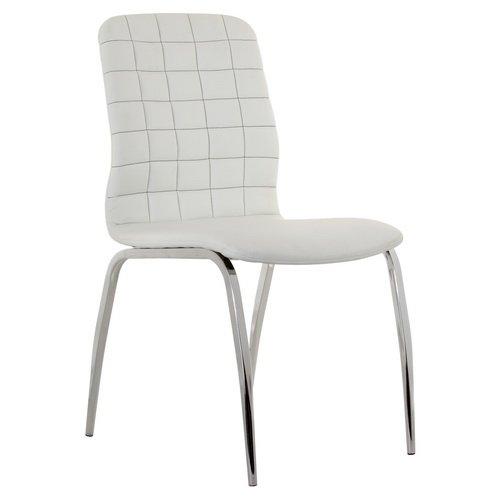 Foto Silla Blanca Prespuntes Negros