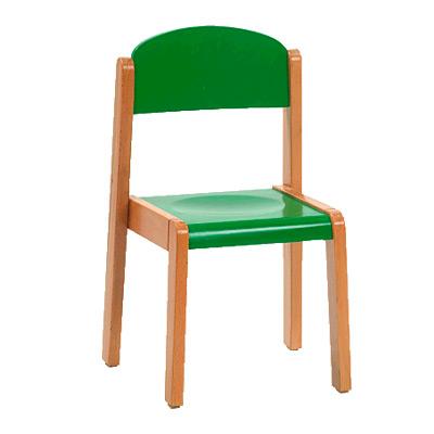 Foto Silla color verde infantil Tagar