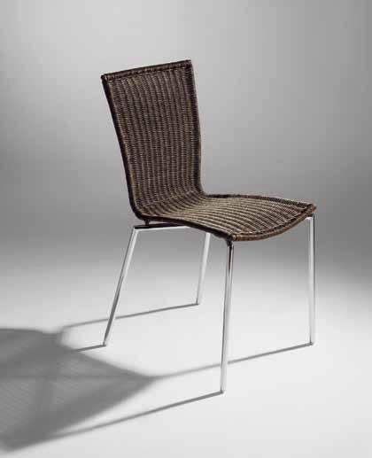 Foto Silla de mimbre sintetico - sandi