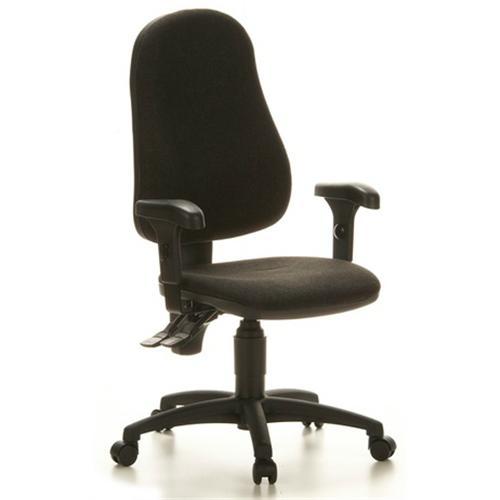 Foto Silla de Oficina Ergonómica CALIFORNIA, Totalmente Ajustable, Adaptada uso 8h, LGA, Antracita