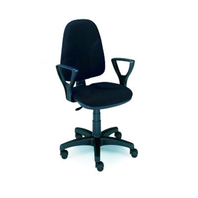 Foto Silla de oficina negra system ergotorna