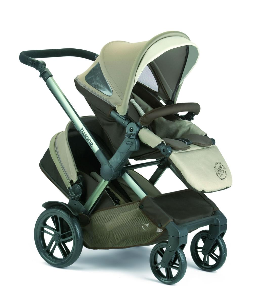 Foto Silla de paseo gemelar jane twone earth