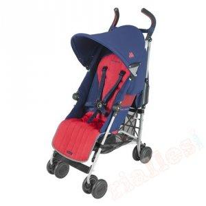 Foto Silla De Paseo Maclaren Quest Sport Mediaval Navy Scarlet Tienda Bebe Online