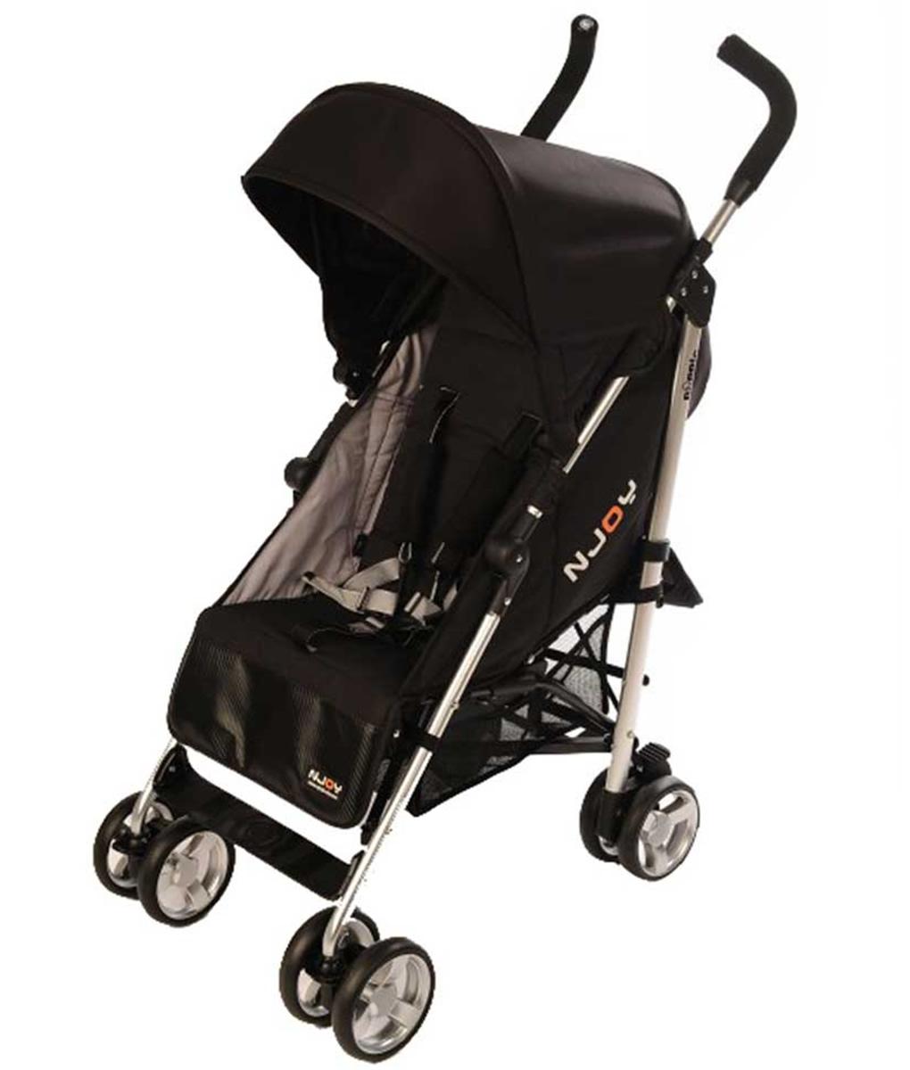 Foto Silla de paseo njoy rever black/ chasis silver