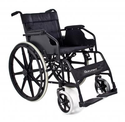 Foto silla de ruedas de acero plegable ancho asiento: 46 c