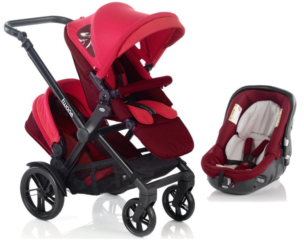 Foto Silla Doble Twone + 1 Matrix Light Jane Crimson