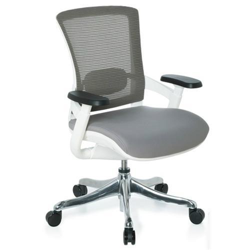 Foto Silla Ergonómica AIRGUS asiento de tela, Soporte Lumbar Hinchable, Control total con un botón, gris