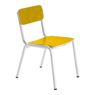 Foto Silla escolar Tagar altura 32 cm amarilla