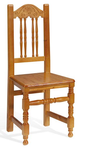 Foto Silla Lindro Madera de Pino