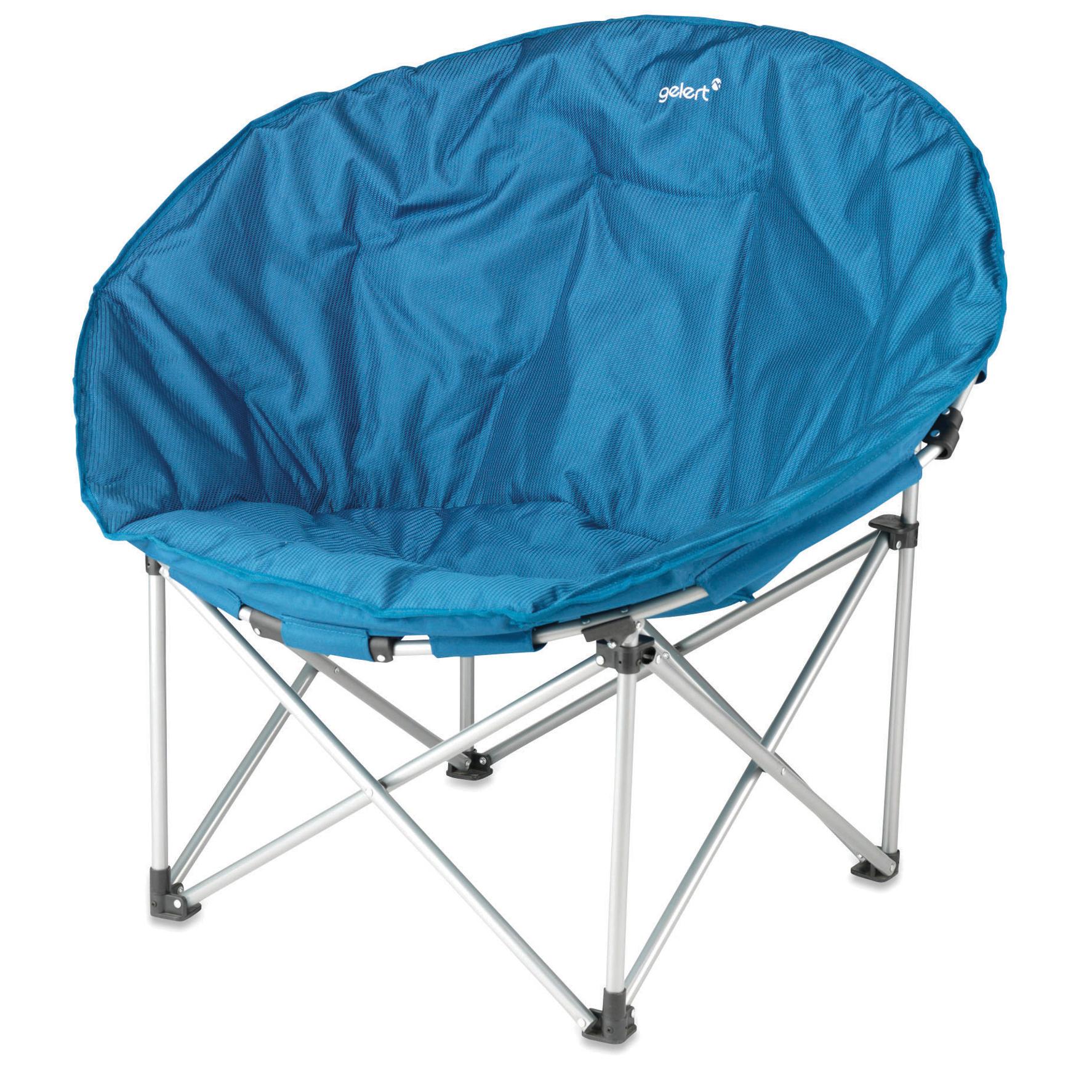 Foto Silla plegable Gelert Caldera Deluxe Moon azul