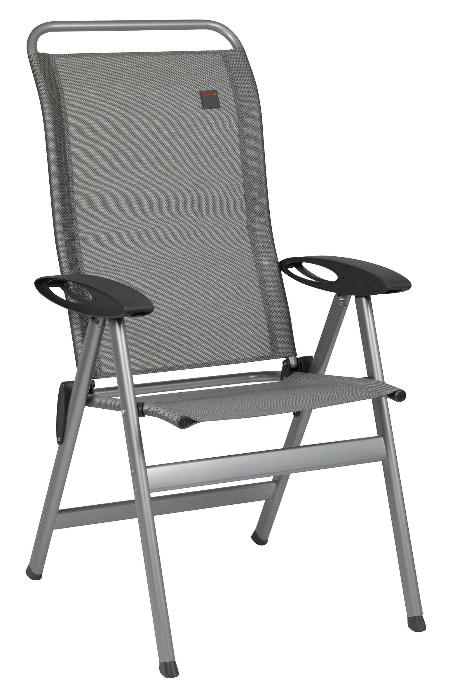 Foto Silla plegable Lafuma LOUNGE ELIPS Natural gris