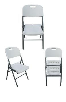 Foto Silla plegable plastico-acero ty541 tryun