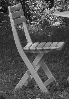 Foto SILLA RESINA PLEGABLE BIRKI-BLANCO BLANCO