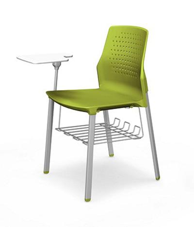 Foto Silla Uka con pala en melamina aluminizada