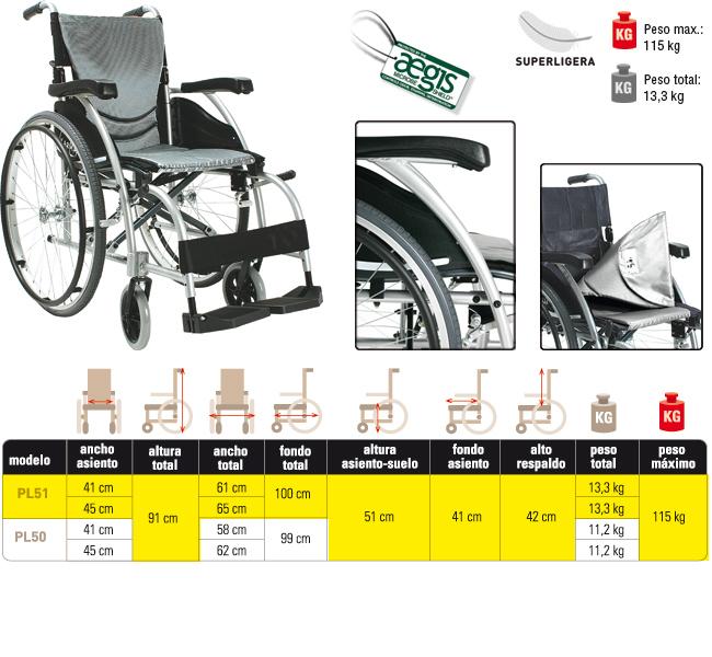 Foto Silla ultraligera postural S-ERGO PL51