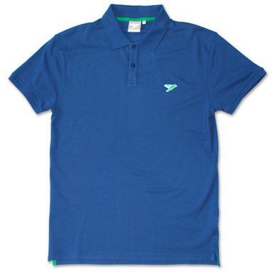 Foto Silverstick 'Columbus' Organic Cotton Polo Shirt (Mens - Deep Sea)