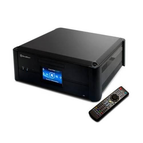 Foto Silverstone gd02b-mt negro. ideal para htpc