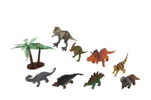 Foto Simba 104349921 - Set de 7 figuras de dinosaurios y 1 rbol de plstico [importado de Alemania]