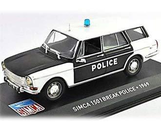 Foto Simca 1501 Break (Police 1969) Diecast Model Car
