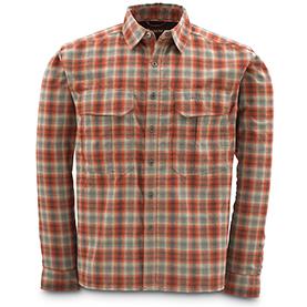 Foto Simms Coldweather Shirt Redwood Plaid
