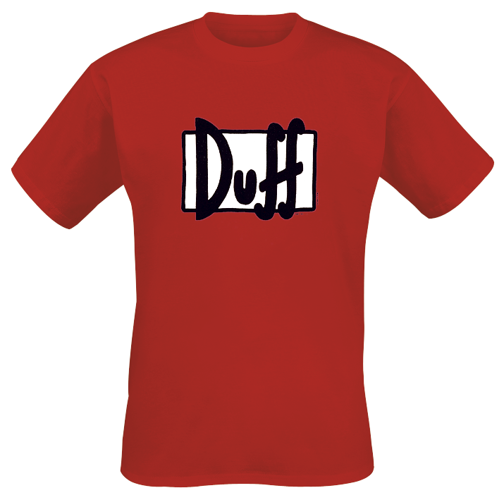 Foto Simpsons, The: Duff Logo - Camiseta