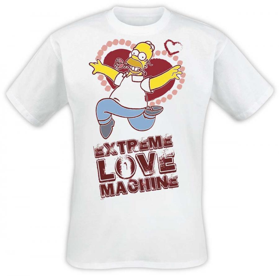 Foto Simpsons, The: Extreme Love Machine - Camiseta