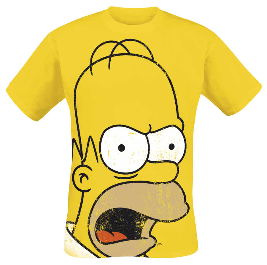 Foto Simpsons, The: Homer - Big Face - Camiseta