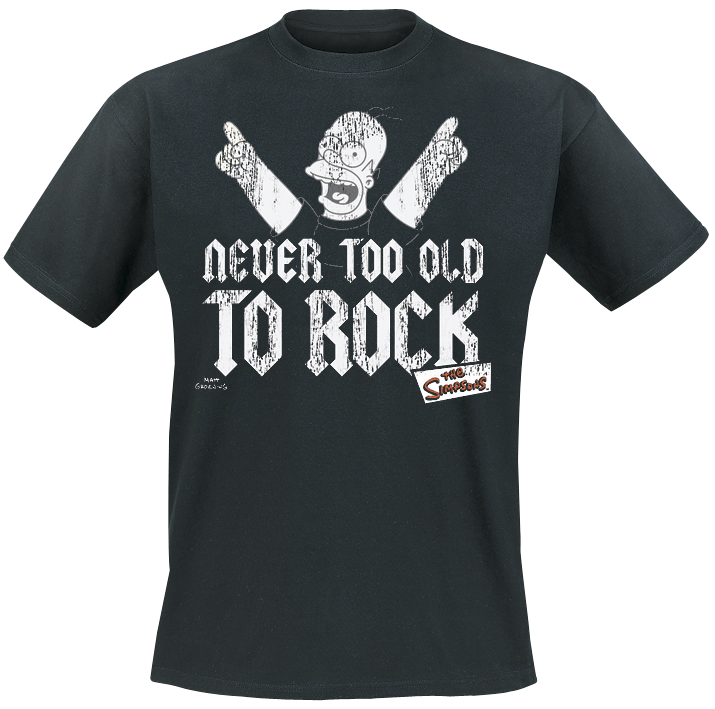 Foto Simpsons, The: Rock - Camiseta
