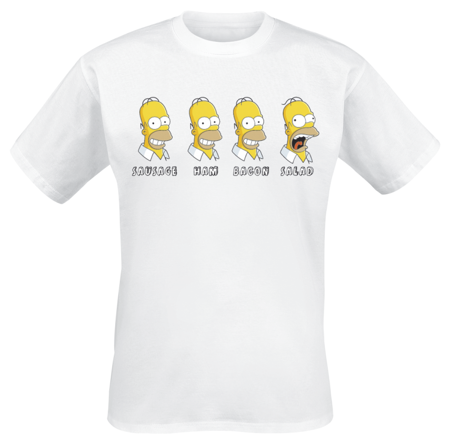 Foto Simpsons, The: Salad - Camiseta