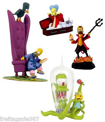 Foto Simpsons Treehouse Of Horrors Bust-ups Series 1 Complete Set By Gentle Giant