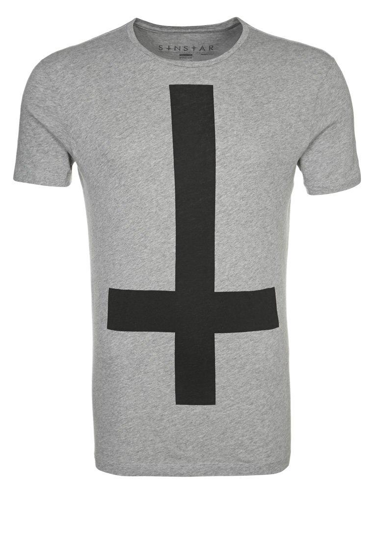 Foto Sin Star Camiseta print gris