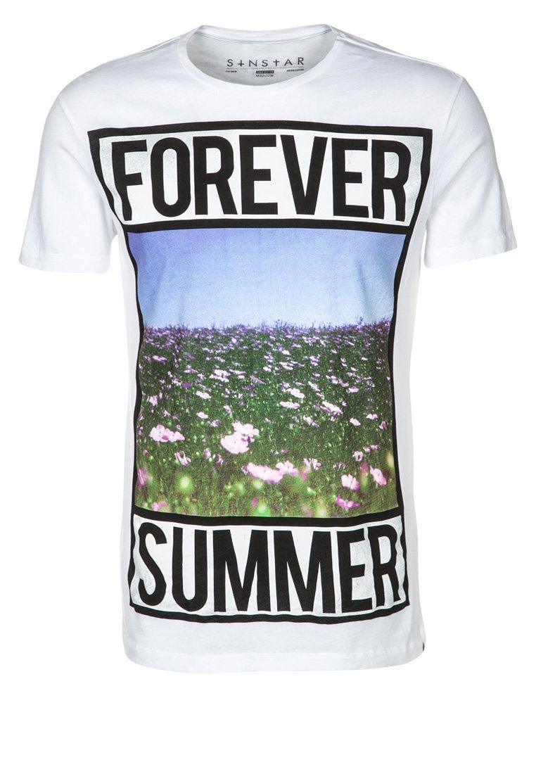 Foto Sin Star FOREVER SUMMER Camiseta print blanco