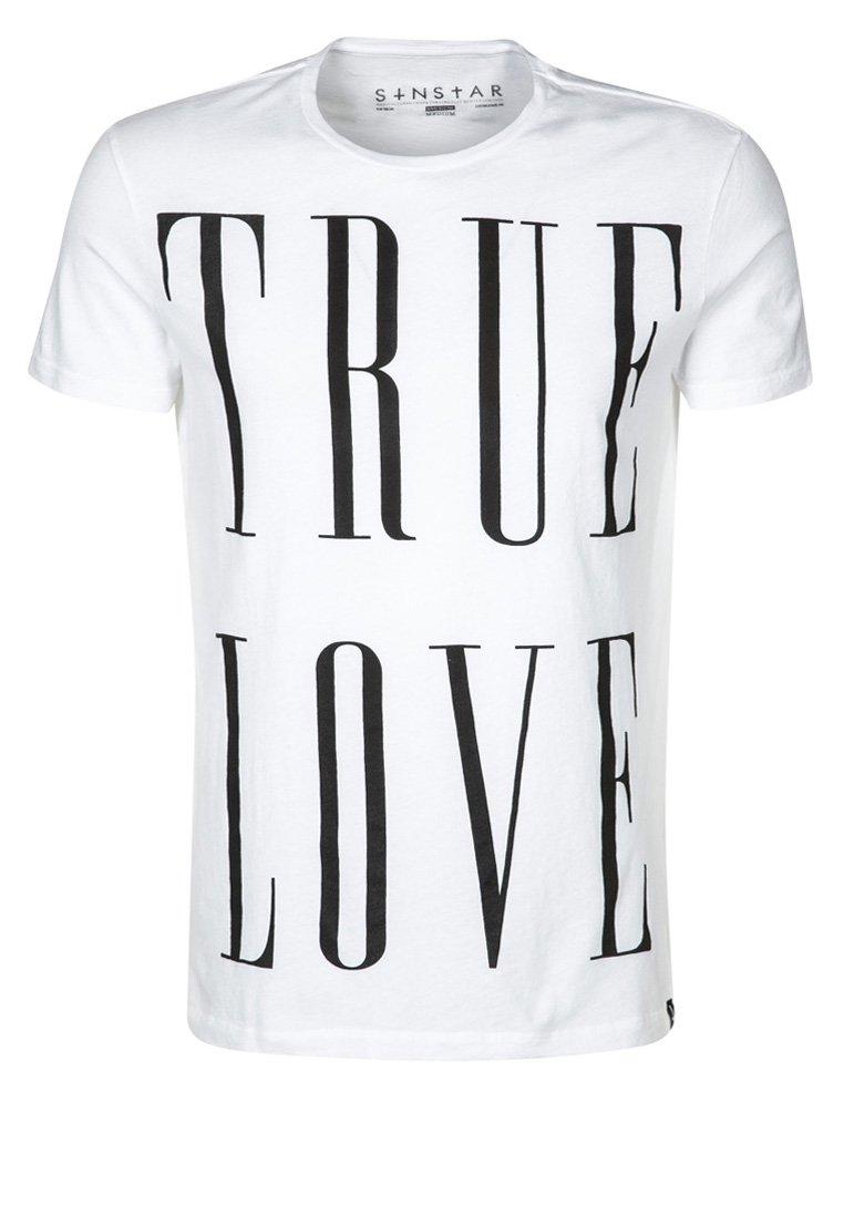 Foto Sin Star TRUE LOVE Camiseta básica blanco