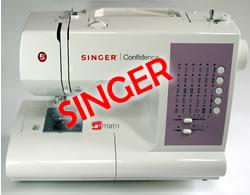 Foto Singer 7463 máquina de coser computarizada de matri