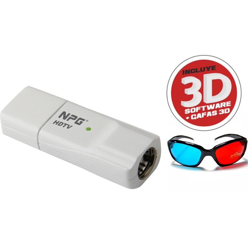 Foto Sintonizador TDT NPG Real HDTV Nano 3D USB