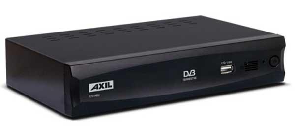 Foto Sintonizador TV Axil RT0140U