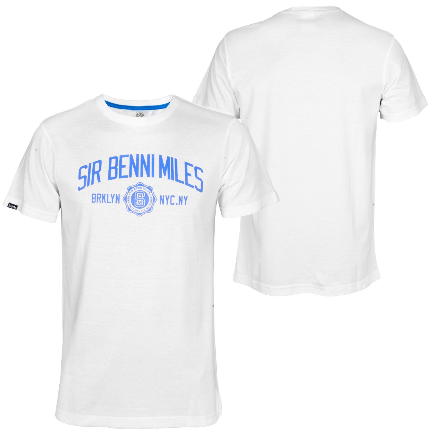 Foto Sir Benni Miles All Leagues Hombres T-shirt Blanco