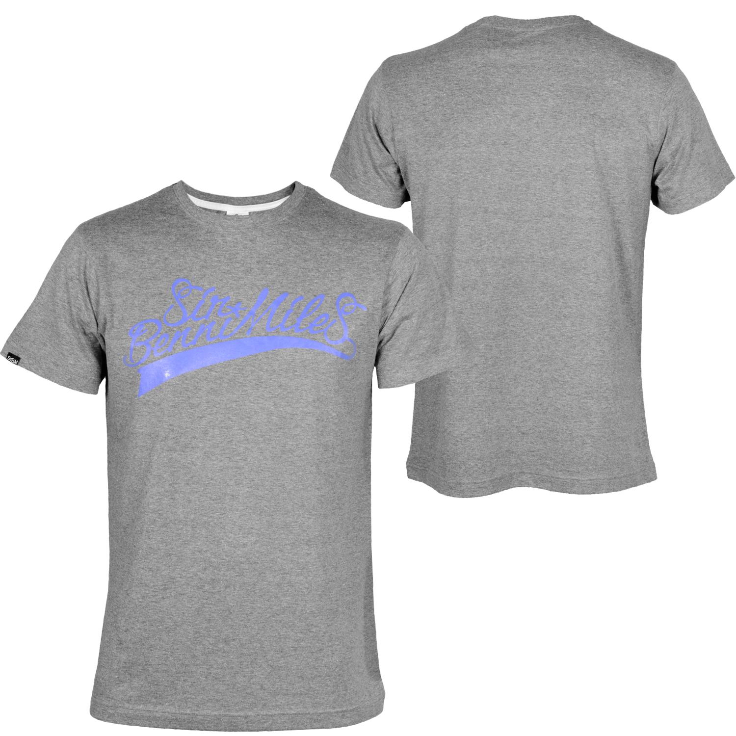 Foto Sir Benni Miles Pitstop Hombres T-shirt Gris