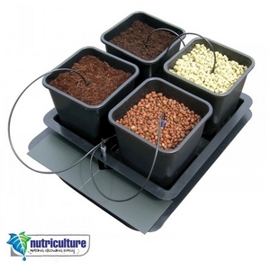 Foto Sistema De Cultivo Hidrop�nico Nutriculture Atami Wilma 4 Plantas + Macetas 11l