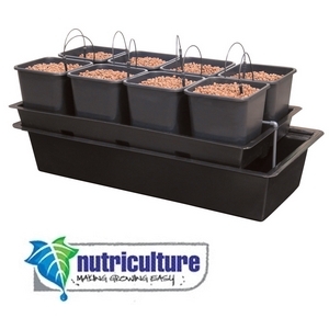 Foto Sistema De Cultivo Hidrop�nico Nutriculture Atami Wilma 8 Plantas + Macetas 11l