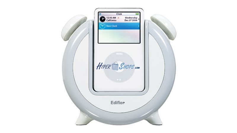 Foto Sistema EDIFIER para iPod/iPhone (RMS 2x3W) Diseño Retro - Blanco