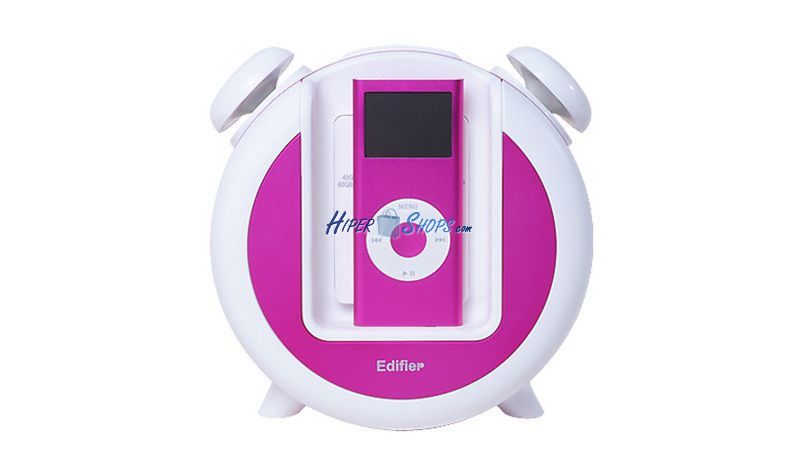 Foto Sistema EDIFIER para iPod/iPhone (RMS 2x3W) Diseño Retro - Rosa