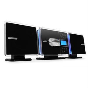 Foto Sistema HiFi Auna VCP-191 USB, SD y AUXILIAR. MP3. Negro