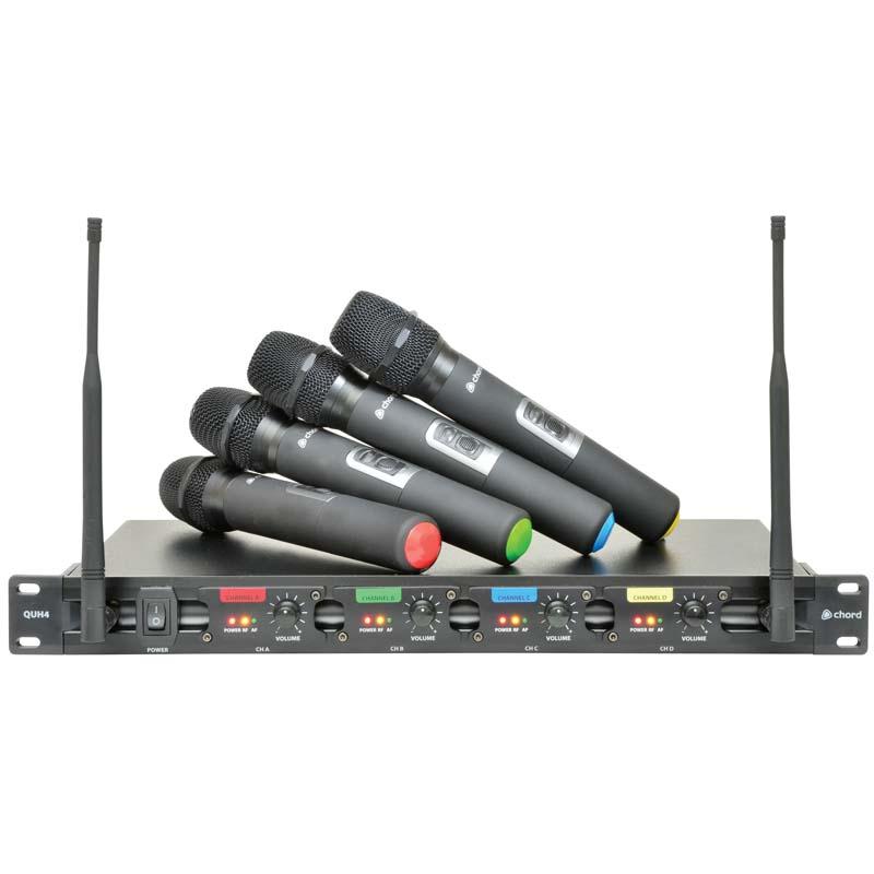 Foto Sistema inalambrico chord uhf qu4 h