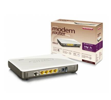 Foto Sitecom wl 613 wireless modem router 54g
