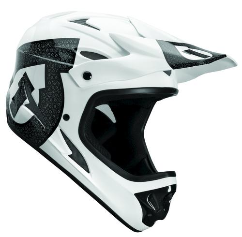 Foto SixSixOne Comp Shifted Casco Downhill blanco/negro, s