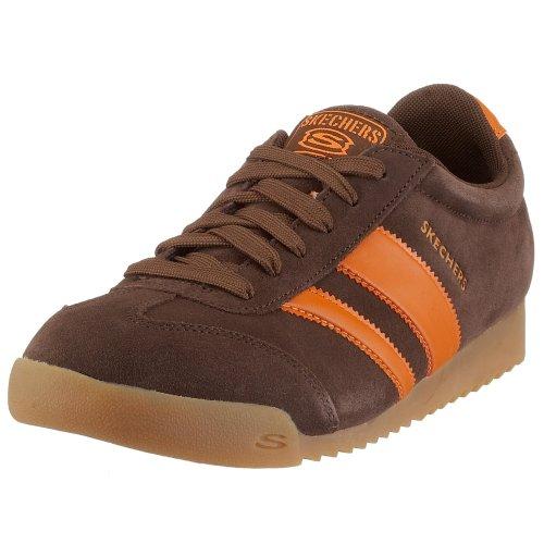 Foto Skechers Zingers Meander 2 99947 BROR - Zapatillas de ante para hombre, color marrón, talla 46