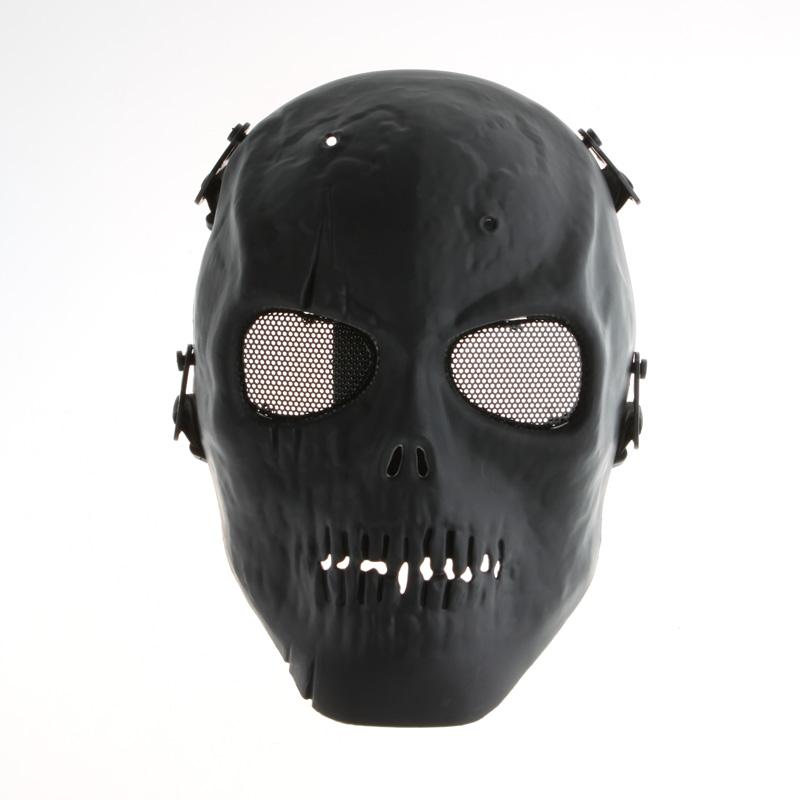 Foto Skeleton Skull Army Airsoft Paintball BB Gun Face Protective Safe