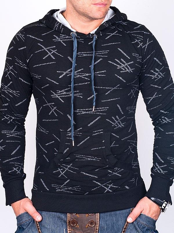 Foto Sketches Sudadera Con Capucha - Negra - M
