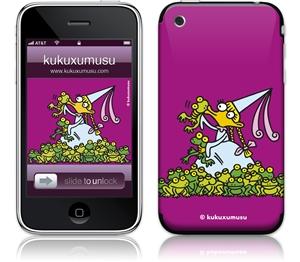 Foto skin apple iphone 3g princesa kukuxumusu